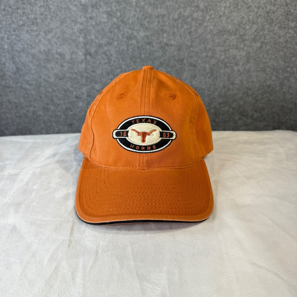 Texas Longhorns NCAA Baseball Hat Cap Orange Top of the World Adjustable